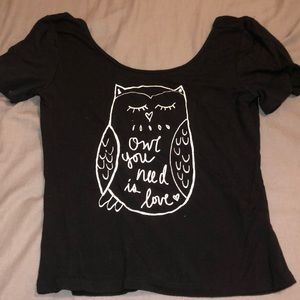 Black Owl T-Shirt